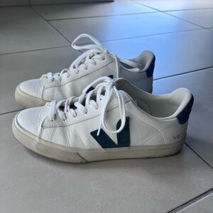 Campo Chromefree Leather Men Sneaker in White California